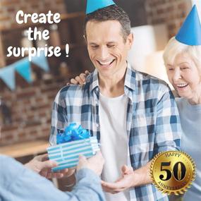 img 2 attached to 🎉 50th Birthday Toilet Paper - Funny Prank Gift for Men and Women - Best Friend Birthday Gifts - Novelty Gag Gift Roll - 3 Ply (50th Birthday)