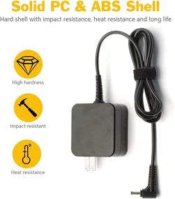 img 1 attached to 💡 Мощный зарядное устройство 45W AC для Lenovo IdeaPad S145, S340, S540: Надежный источник питания для ноутбука