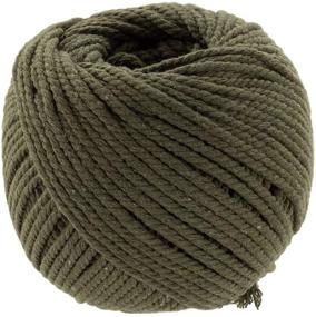 img 2 attached to Paracord Planet Soft Touch Cotton Rope Ball – Natural Colors, 3mm Diameter, 50m Length – Perfect for DIY Crafts, Macramé, Bundling & More