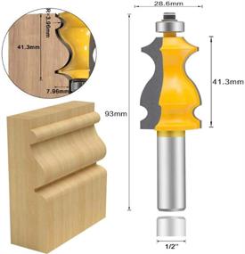 img 2 attached to 🔨 Woodworking Roundover Architectural Rounding Edge Forming