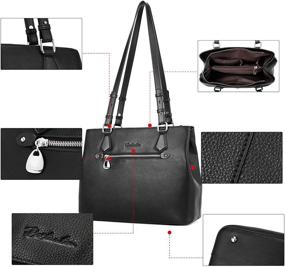 img 2 attached to 👜 BOSTANTEN Women's Designer Handbags & Wallets: Genuine Shoulder Top-Handle Bags