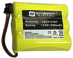 img 2 attached to 🔋 Upgraded Synergy Digital Cordless Phone Battery- Compatible Replacement for Radio Shack 23-895 Cordless Phone Battery