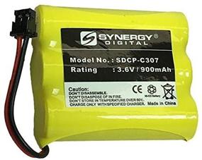 img 3 attached to 🔋 Upgraded Synergy Digital Cordless Phone Battery- Compatible Replacement for Radio Shack 23-895 Cordless Phone Battery