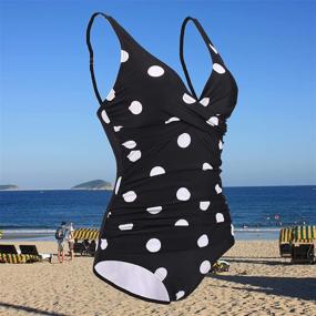 img 3 attached to AIDENOEY Swimsuits Monokini Swimwear Swimsuit