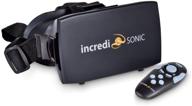 👓 incredisonic vr headset with remote control logo