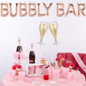 img 2 attached to 🎈 Bubbly Bar Balloons & Mimosa Bar Party Banner: Stunning Decorations for Bridal Showers, Engagements, Bachelorette Parties, Weddings, Graduations & More!