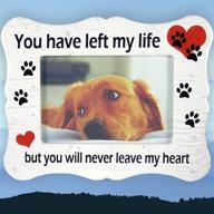 🐾 embrace forever: pet memorial ceramic picture frame - cherish their memory, forever in my heart - thoughtful loss of a pet gift - commemorative pet photo frame - meaningful pet sympathy gift - in loving memory of a beloved pet логотип