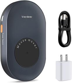 img 4 attached to 🖱️ VAYDEER Mouse Jiggler - Undetectable Mouse Mover with ON/Off Switch & Power Adapter, Driver-Free Mouse Movement Simulator for Computer Awakening