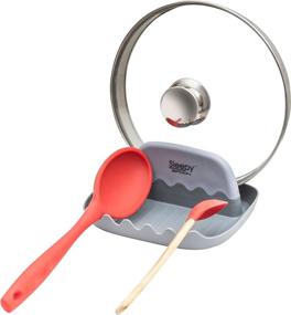 img 4 attached to 🍳 Snooze 'n' Secure: SleepySpoon Rest Pot Lid Holder