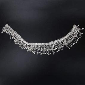 img 1 attached to HEEPDD Rhinestone Applique Decoration Accessories Sewing