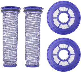 img 3 attached to 🌀 Dyson DC65 DC66 DC41 UP13 UP20 Animal Vacuum Replacement Filters - Part 920769-01 and 920640-01 (2+2 Pack) - Superior Performance