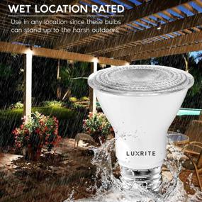 img 3 attached to 💡 High-Quality Luxrite 6 Pack PAR20 LED Bulbs: Ideal for Industrial Electrical Applications