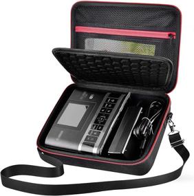 img 4 attached to 📷 Canon SELPHY CP1300/CP1200 Wireless Compact Photo Printer Case - Compatible with Color Ink/Paper Set - Organizer Storage Bag Included