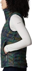 img 2 attached to Columbia Womens Powder Lite Vest Women's Clothing for Coats, Jackets & Vests