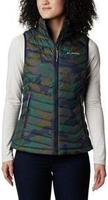 img 4 attached to Columbia Womens Powder Lite Vest Women's Clothing for Coats, Jackets & Vests