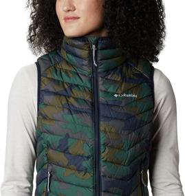 img 1 attached to Columbia Womens Powder Lite Vest Women's Clothing for Coats, Jackets & Vests
