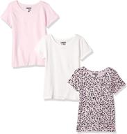 3-pack short sleeve t-shirts for girls by limited too (with variety of styles) logo