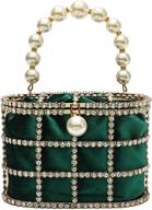 вечерняя клатч-сумка cariedo с бриллиантами для свадьбы. логотип