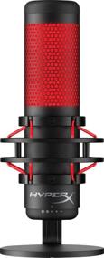 img 1 attached to 2020 Edition HyperX QuadCast USB Multi-Pattern Electret Condenser Microphone for PS4, 🎙️ PC, Mac | Red-Black | Pop Filter, Anti-Vibration Shock Mount | KWALICABLE Bundle