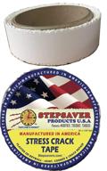 🔧 efficiently repair stress crack with stepsaver products self adhesive stress crack tape (1.25'' x 30' smooth roll) item 7030 logo