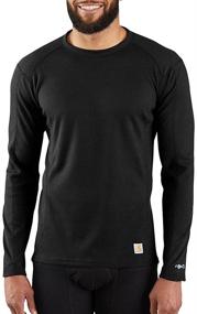 img 1 attached to 👕 Carhartt Men's Base Force Midweight Classic Crew: Superior Cooling and Comfort for All-Day Performance