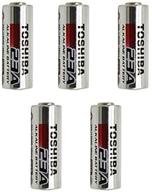 🔋 5 toshiba a23s a23 gp23ae mn21 23ga 12 volt batteries: long-lasting power pack logo