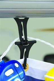 img 3 attached to 🔗 Camco 42720 Awning Hanger Clip - Pack of 8, 5/8 Inch, Black - Enhanced SEO