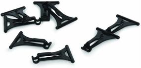 img 4 attached to 🔗 Camco 42720 Awning Hanger Clip - Pack of 8, 5/8 Inch, Black - Enhanced SEO