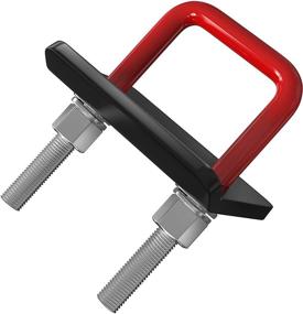 img 4 attached to 🔒 Rubber Coated Hitch Tightener: Anti Rattle Solution for Quiet, Wobble-Free Towing