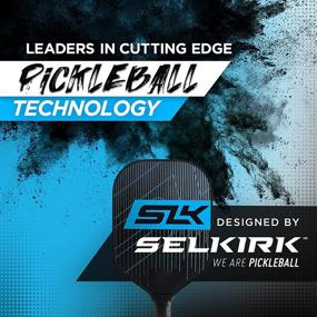 img 3 attached to SLK Neo by Selkirk Pickleball Paddle Set: Premium Graphite Face & Honeycomb Core | 4 Balls Included | Made in USA