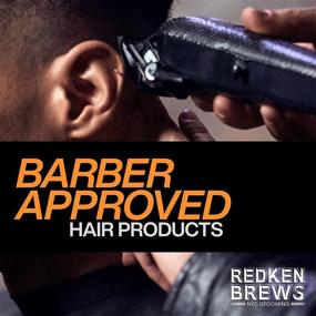 img 1 attached to 💇 Redken Brews Holding Gel: Achieve Medium Hold and Medium Shine, Flake-Free Solution for Men's Hair