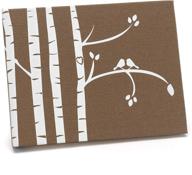 📚 hortense b. hewitt birch trees guest book - elegant 7.5 x 5.5-inch keepsake for memorable events logo