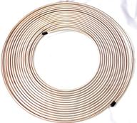 🔧 50 ft. roll of 1/4-inch copper nickel brake line tubing by the stop shop logo