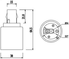 img 3 attached to Ikea Белая наволочка для двуспальной/королевской кровати 🛏️ с тонким наполнителем - набор из 2 штук