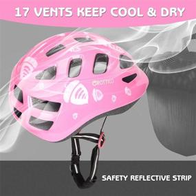 img 3 attached to 🔒 Ultimate Safety Set for Toddlers: Acorn Pattern Ultralight Helmet with Knee-Elbow-Wrist Pads - Adjustable for Boys & Girls aged 2-10 in Biking, Skateboarding & Scootering