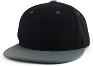 trendy apparel shop structured flatbill boys' accessories at hats & caps logo