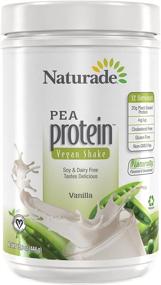 img 4 attached to 🌱 Naturade Plant Based Vegan Pea Protein - Vanilla Flavor - 15.66 oz: Your go-to natural protein source!