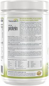 img 3 attached to 🌱 Naturade Plant Based Vegan Pea Protein - Vanilla Flavor - 15.66 oz: Your go-to natural protein source!