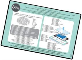 img 3 attached to 🔧 Chrome Precision Base Plate for Intricate Thinlits by Sizzix - Multicolor Option