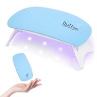 💅 portable mini 12w usb uv led nail lamp - nail dryer for gel and regular polish on hands and feet logo