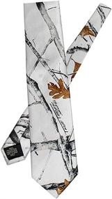 img 4 attached to ILovewedding Neckties Skinny Camouflage Hunting