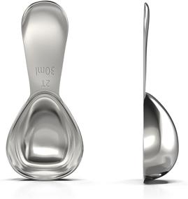 img 3 attached to ☕️ BALCI - Stainless Steel Coffee Scoop (2 Tablespoon) Accurate Measuring Spoon for Coffee, Tea, Sugar, Flour, and Beyond! ...