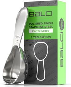 img 4 attached to ☕️ BALCI - Stainless Steel Coffee Scoop (2 Tablespoon) Accurate Measuring Spoon for Coffee, Tea, Sugar, Flour, and Beyond! ...