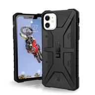 📱 uag iphone 11 [6.1-inch screen] pathfinder rugged case - feather-light, military drop tested [black] logo