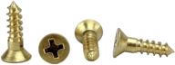 🔩 premium solid brass philips screw listing fasteners: top-quality fastening solution for screws logo