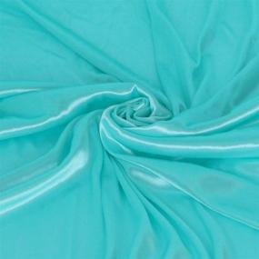 img 1 attached to 📸 10 ft x 10 ft Blue Polyester Photography Backdrop Drapes Curtains - Ideal for Weddings, Baby Showers, Birthday Parties, Home Events, Festivals, Restaurants, Receptions, and Window Decorations