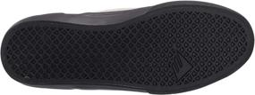 img 1 attached to Stylish and Versatile: Emerica Wino Slip Grey Black Footwear