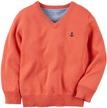 carters sweater 263g312 clouded coral logo