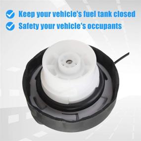 img 2 attached to 🔒 High-Quality SpeeVech Gas Cap Replacement for Chrysler Dodge Jeep Ram - Replaces 52124512AA 52030377AB 52030433AB Fuel Cap Filler Cap