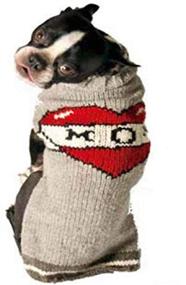 img 1 attached to 🐶 Chilly Dog Tattooed Mom Dog Sweater: A Cozy Must-Have for XX-Small Pups!